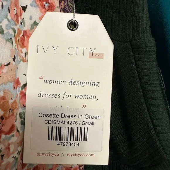 Ivy City Co - Cosette Dress - Green - Picture 6 of 7